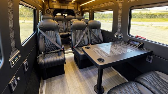 12 passenger sprinter van interior madison