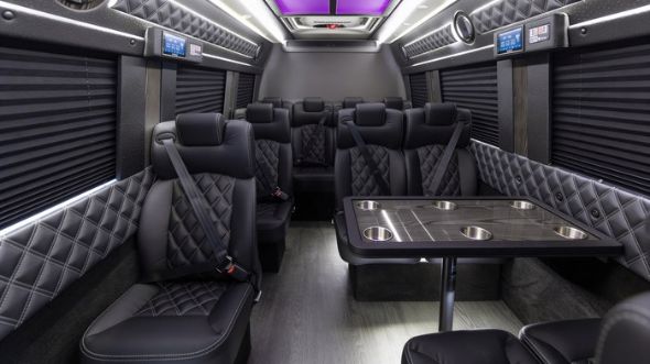 madison 15 passenger sprinter van interior